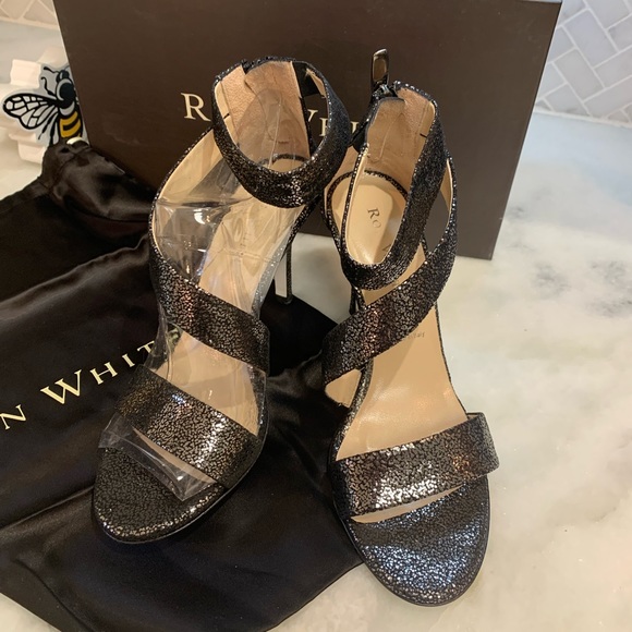 Ron White Belinda Italian sandals/heels - size 37 - Picture 4 of 10